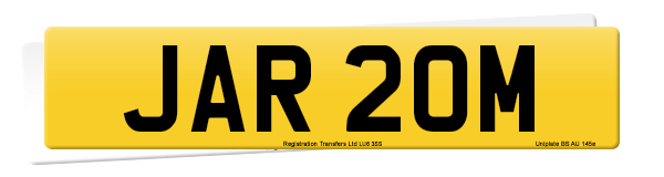 Registration number JAR 20M